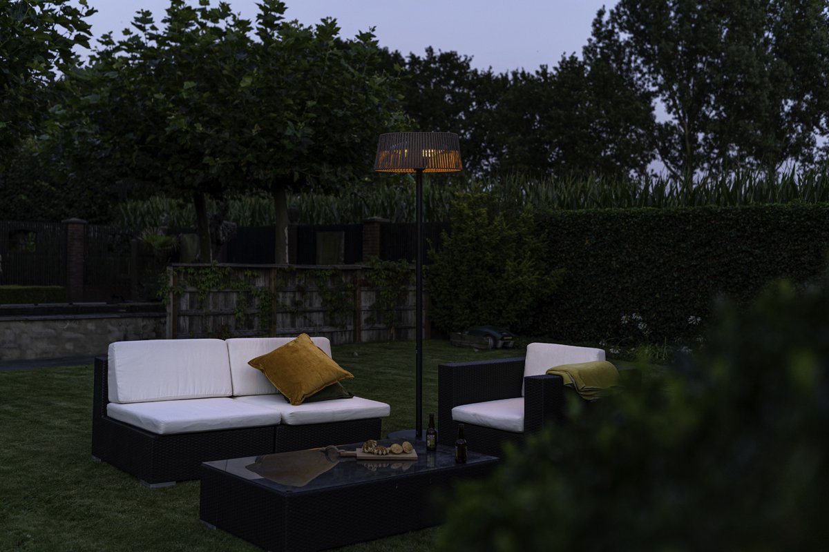 Sunred Artix Corda Bright 2100 W - Freestanding patio heater - Brown