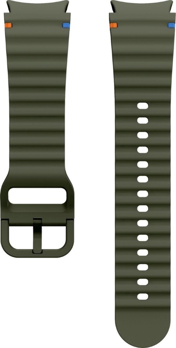 Scoby - Smartwatch bandje - Siliconen band - Horlogeband - Watch Strap - Geschikt voor Samsung Galaxy Watch 7 - 40 & 44mm - Groen