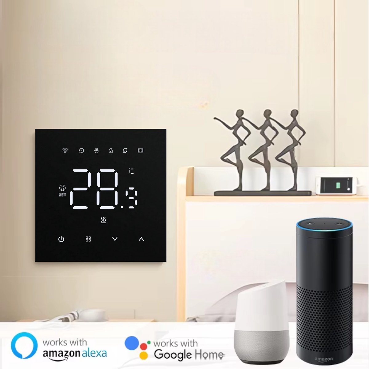 Google WiFi Thermostaat thumbnail 3