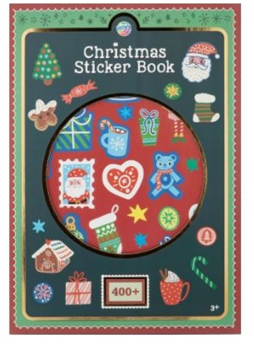 CCG XMAS stickersboek A4-formaat, 8 pagina's - Puzzel met 50 stukken