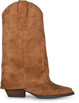 POSH by Poelman BLAIR Dames Laarzen - Middel bruin