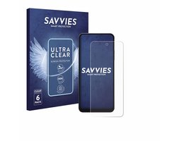 Savvies - Screenprotector voor Hotwav Note 13 Max - Folie Beschermfolie transparant 6 Stuks