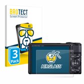 BROTECT - Protecteur d'écran pour Canon PowerShot SX740 HS - Film de protection en verre transparent (3 pièces)