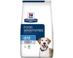 Hill's Prescription Diet d/d - Hondenvoer - Food Sensitivities - Eend & Rijst - Ondersteunt Spijsvertering