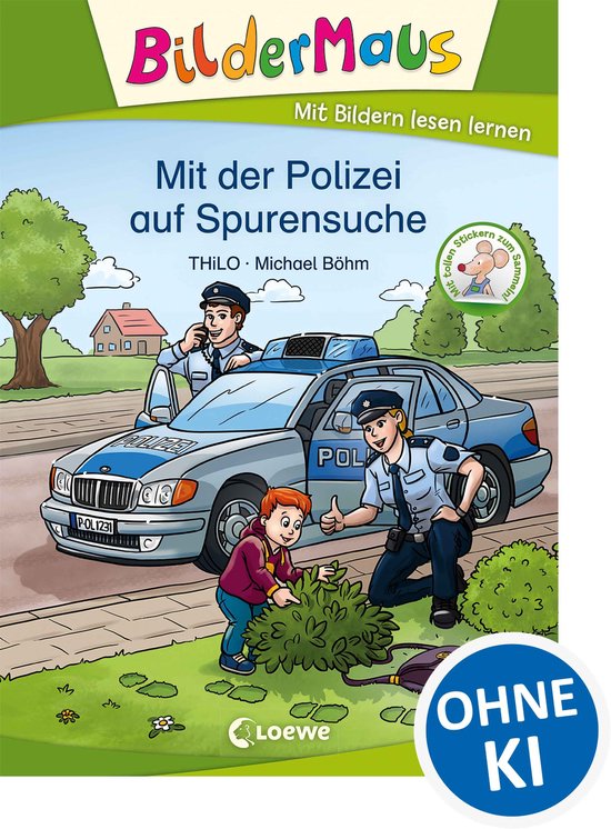 Bildermaus - Bildermaus - Mit der Polizei auf Spurensuche - cover