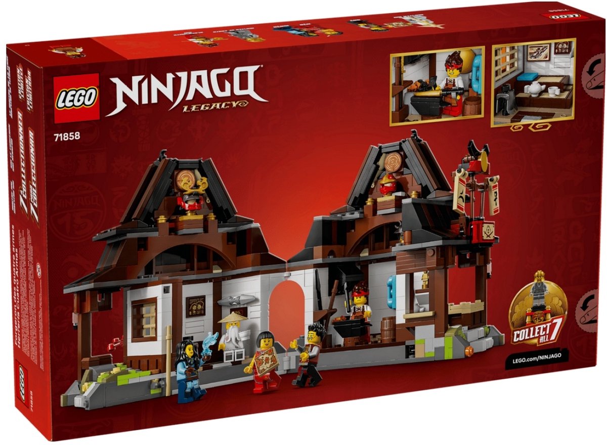 LEGO NINJAGO 15-jarig Jubileum: Smederij De Vier Wapens Bouwpakket voor Kinderen en Volwassenen 71858 — afbeelding 23