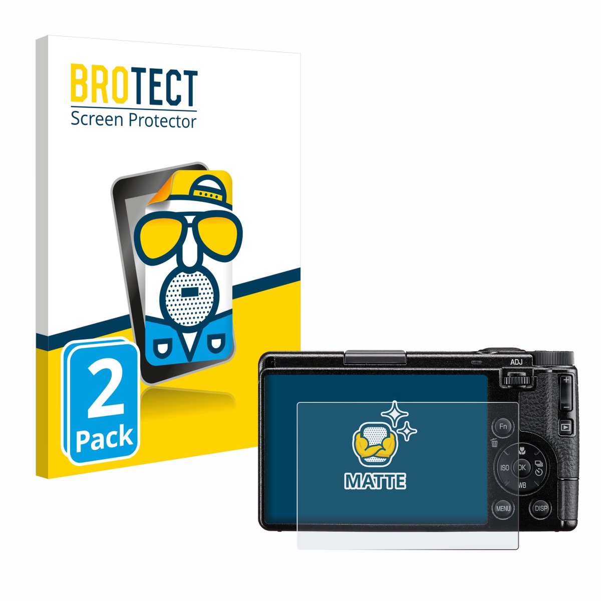 BROTECT - Screenprotector voor Ricoh GR IV 2025 / HDF - Folie Beschermfolie matte 2 Stuks