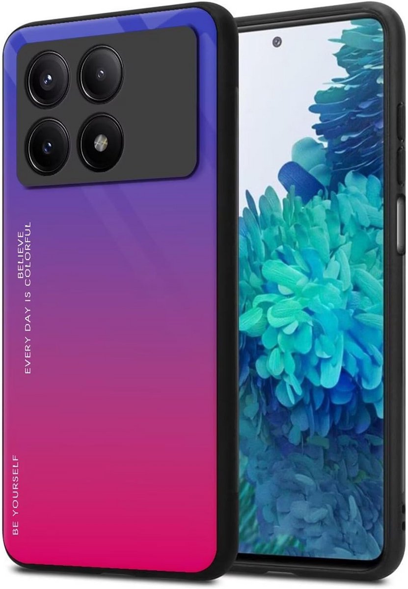 Glitter Telefoonhoes voor Poco X6 Pro 5G Dunne Beschermhoes