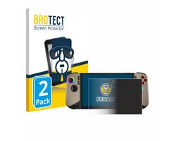 BROTECT - privacy screenprotector voor MSI Claw 8 AI+ - Folie Beschermfolie Blauwlichtfilter 2 Stuks