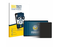 BROTECT - privacy screenprotector voor Samsung Galaxy Tab S9 Plus WiFi / 5G - Folie Beschermfolie Blauwlichtfilter
