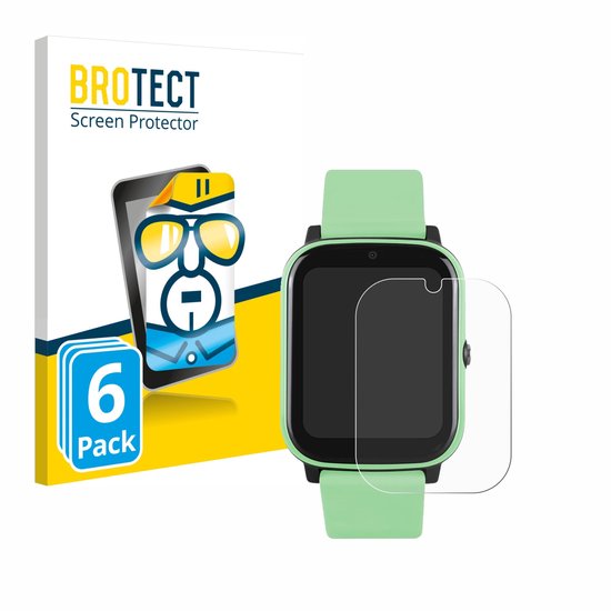 BROTECT - Screenprotector voor One2Track Connect NEXT - Folie Beschermfolie transparant 6 Stuks
