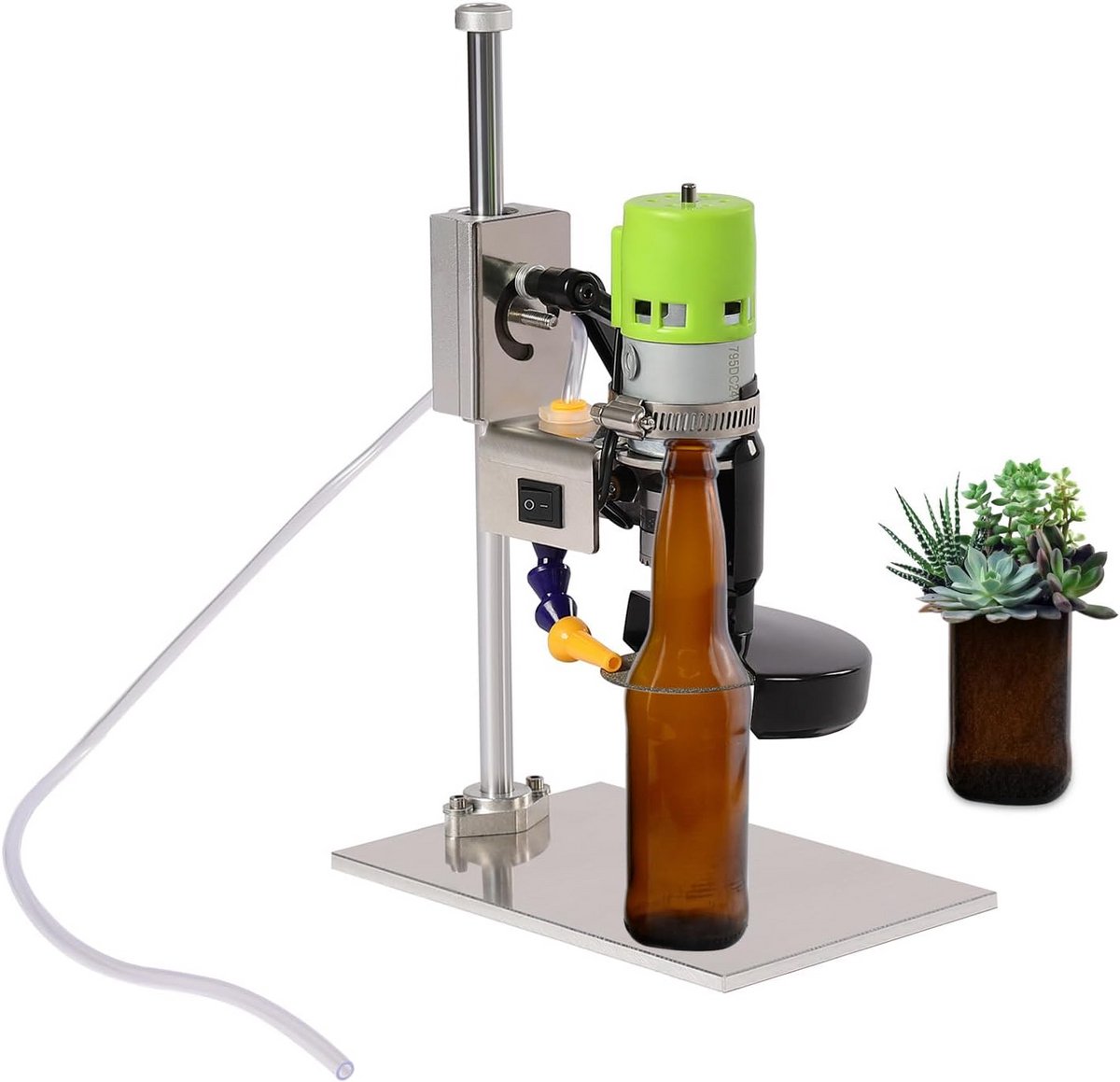 Elektrische Flessensnijmachine met Instelbare Snelheid voor Glas en Ambachten