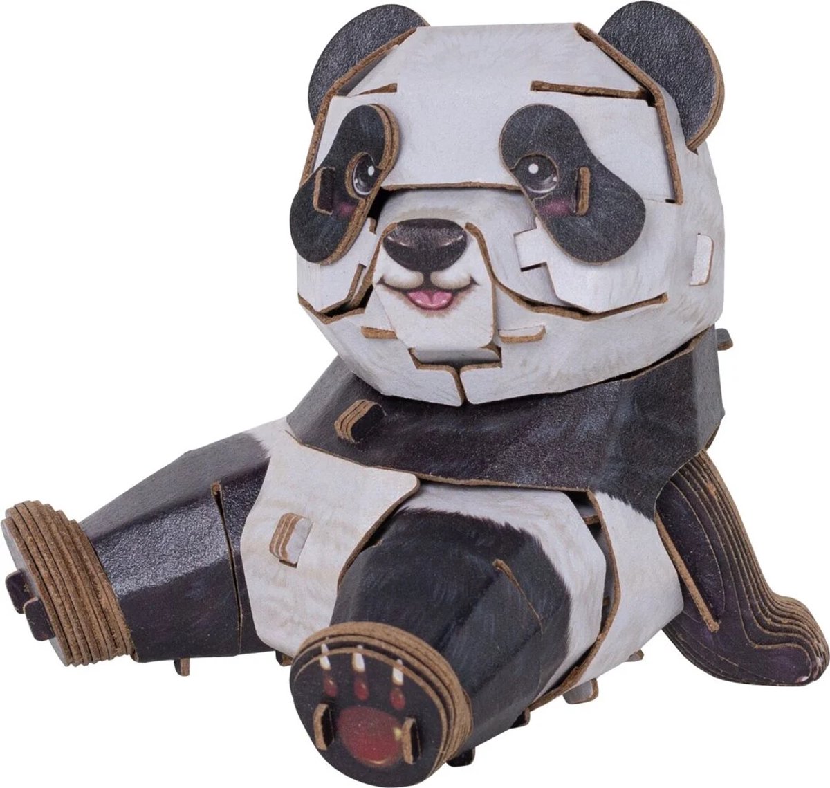 MakeBug, 3D Modelbouwpakket, Tiny Serie, Panda, MB-D-0041, 8x7x7cm