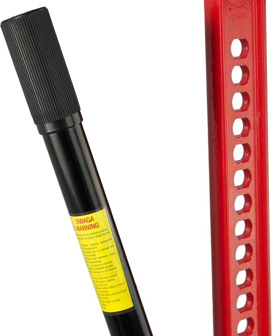 Robuuste 3 Tonnen Farmkrik voor Offroad, Landbouw en Bouw - 107cm Hefhoogte van Merkloos	 — afbeelding 2