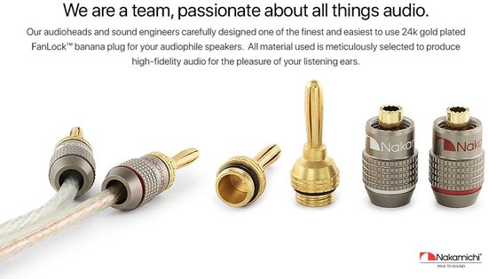 4 Mm Banaanstekkers Set – 6 Paar 24K Vergulde Luidsprekerconnectoren, Geschikt Voor 0,5-3,5 Mm² Kabel, Met Dubbele Schroefbevestiging – Zwart/Rood