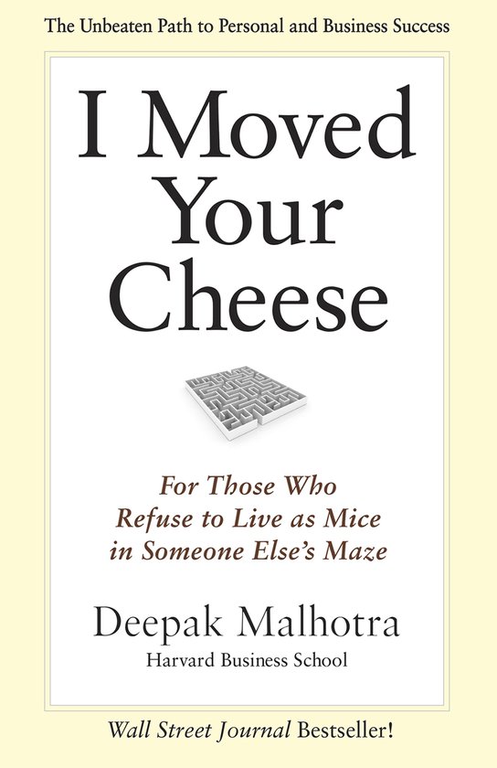 I Moved Your Cheese - cover