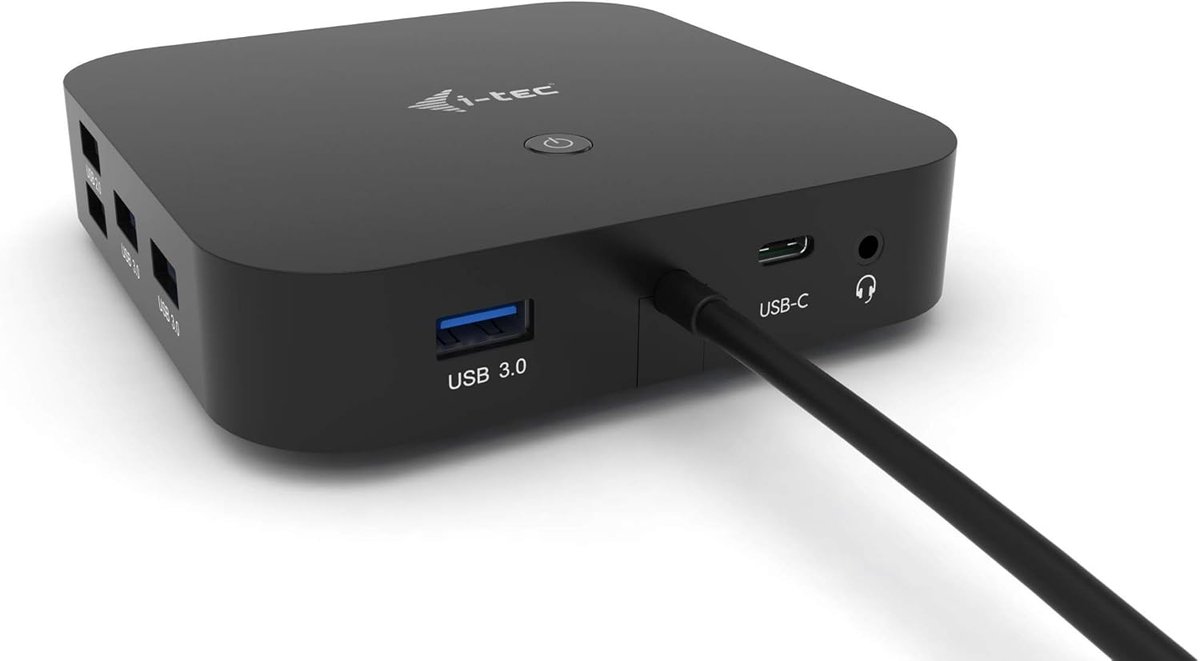 Universele USB-C Dockingstation met Dubbele 4K DisplayPort en 100W Power Delivery