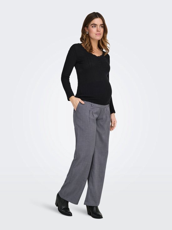 ONLY - OLMPLEAT WIDE BUMP PANT WVN - Dames - Leggings