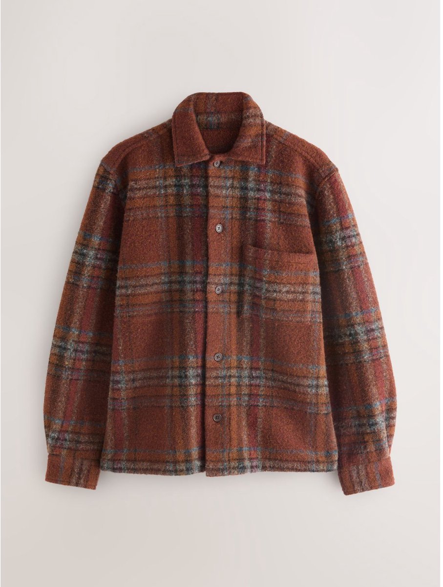 Next - Heren - Geruite vest - Bruin
