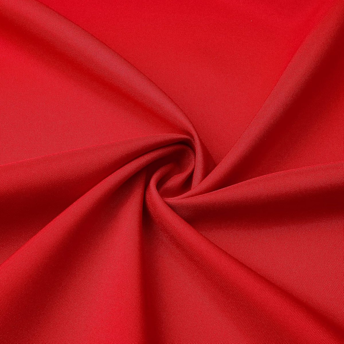 Rechthoekig Polyester Tafelkleed Onderhoudsvriendelijk Effen Rood 150 x 300 cm