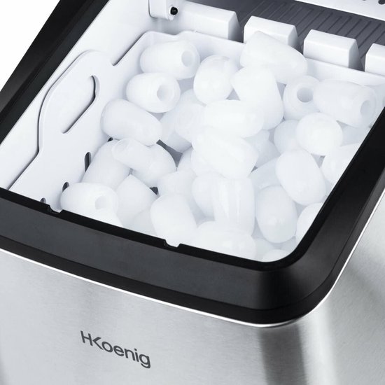 Professionele Ijsblokjesmachine 15kg per Dag met 2 Formaten, Snel en Compact van Merkloos — afbeelding 2