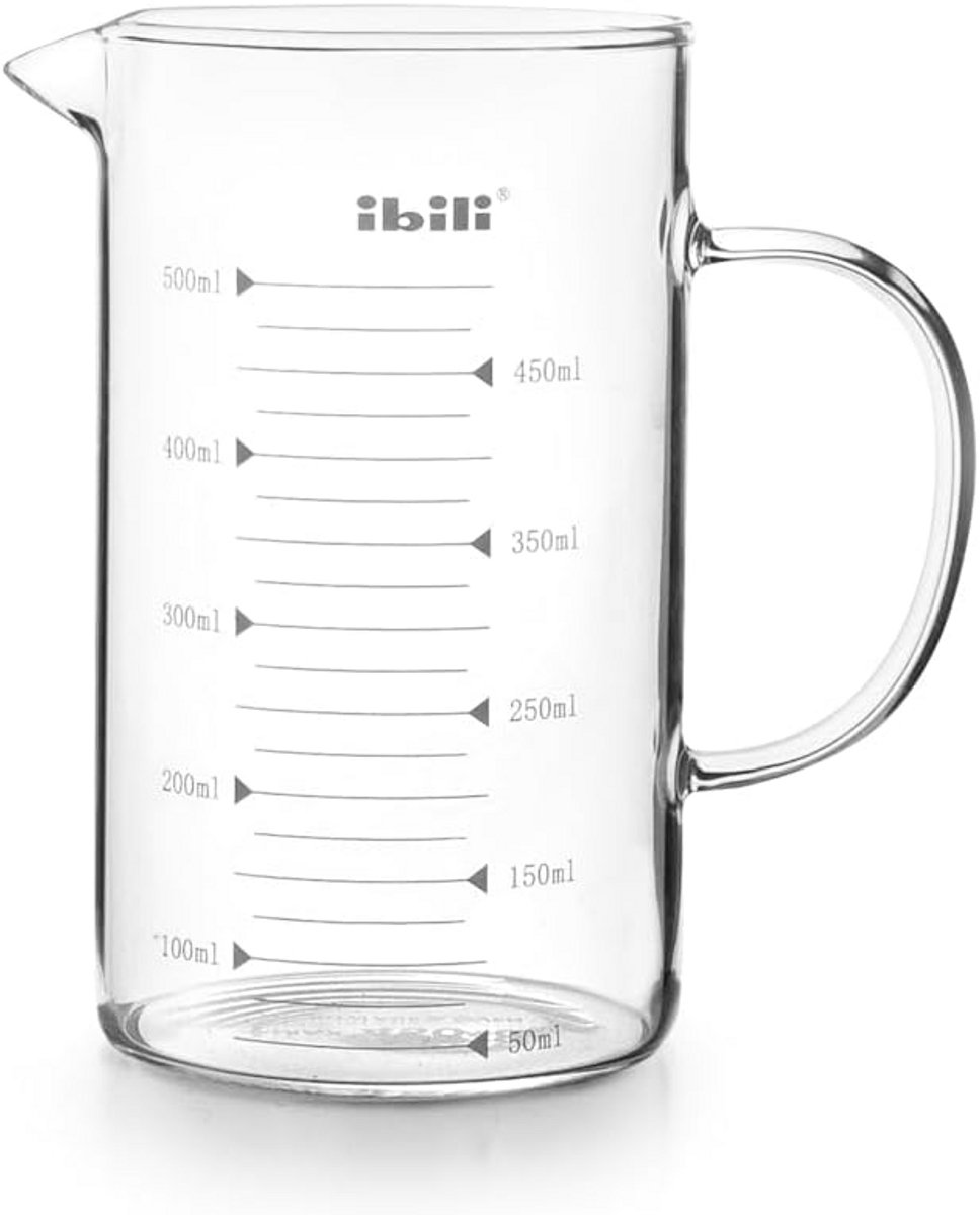Borosilicaat Maatbeker met Handvat 500 ml