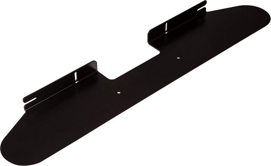 Stevige wandbeugel voor Sonos Beam soundbar, zwarte muurhouder, veilige en eenvoudige montage