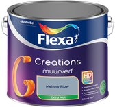 Flexa - Creations Muurverf Extra Mat - Mellow Flow - Kleur van het jaar 2026 - Mengverf - 2.5 L