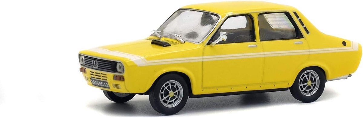 Unieke Diecast Modelauto Renault 12 Gordini 1:43 Schaalmodel Jaar 1970 Geel