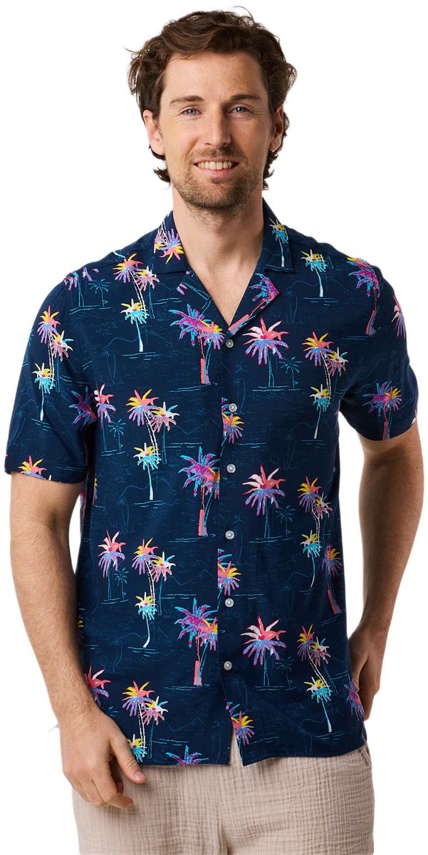Blount & Pool Honolulu Shirt – Heren vrijetijdskleding – Maat XL
