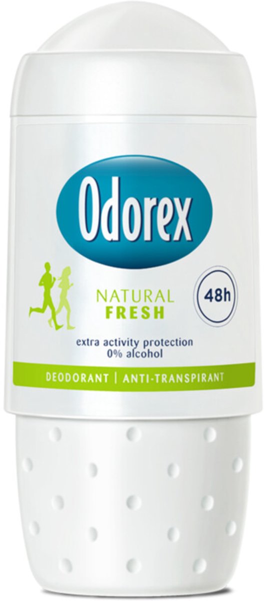 Bol.com Odorex Deoroller - Natural Fresh 50 ml aanbieding