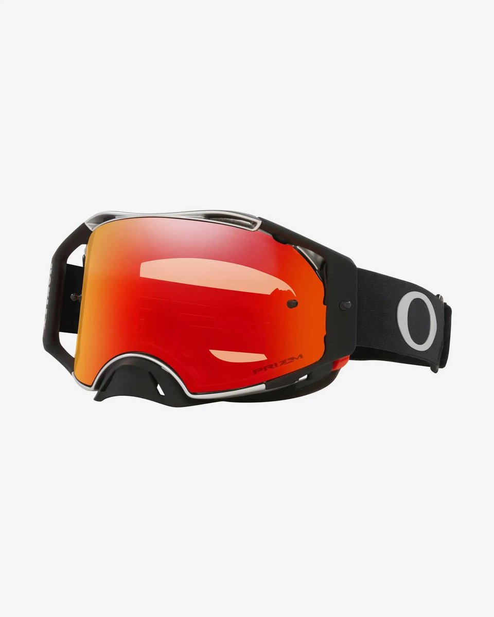 Oakley Airbrake MX Tuff Blocks Gunmetal Prizm MX Torch Iridium Bril Helm N.b.