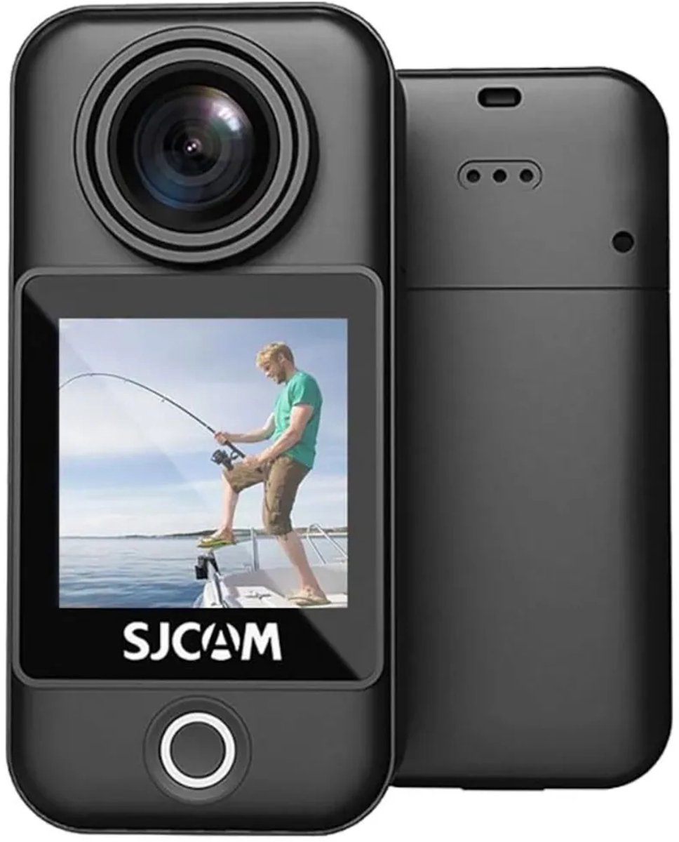 SJCAM C300 Pocket - 4K Mini Bodycam - Wearable Camera - Magnetische Camera - WiFi