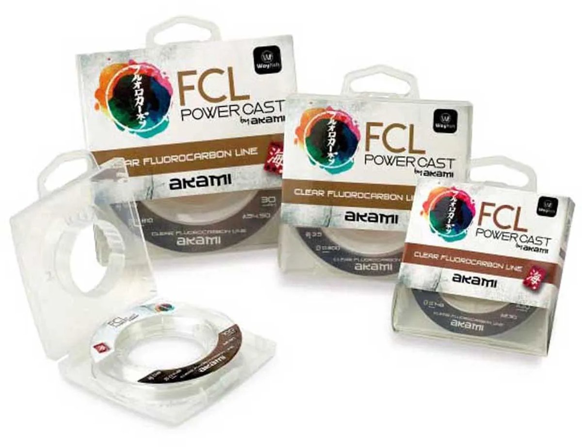 Akami Fcl Power Cast 100 M Flurocarbon Transparant 0.285 mm
