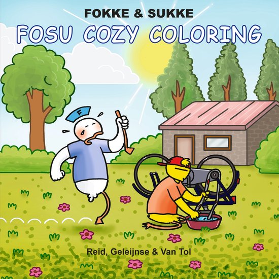 Fokke & Sukke - FoSu Cozy Coloring - cover