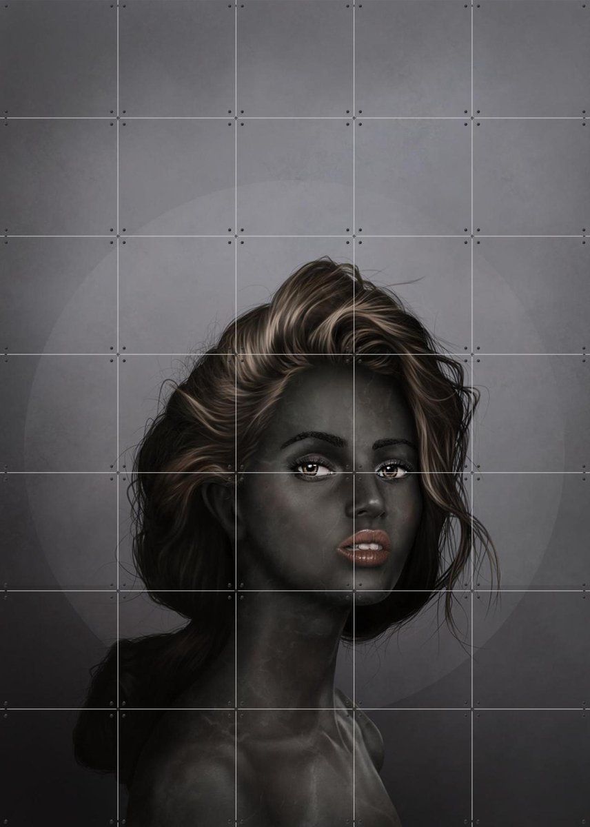 IXXI Emmely, Erik Andreas - 100 x 140 cm - Gratis ophangtool - Grote wanddecoratie en posters - Schilderijen, Realisme, Digitale Kunst, Illustraties