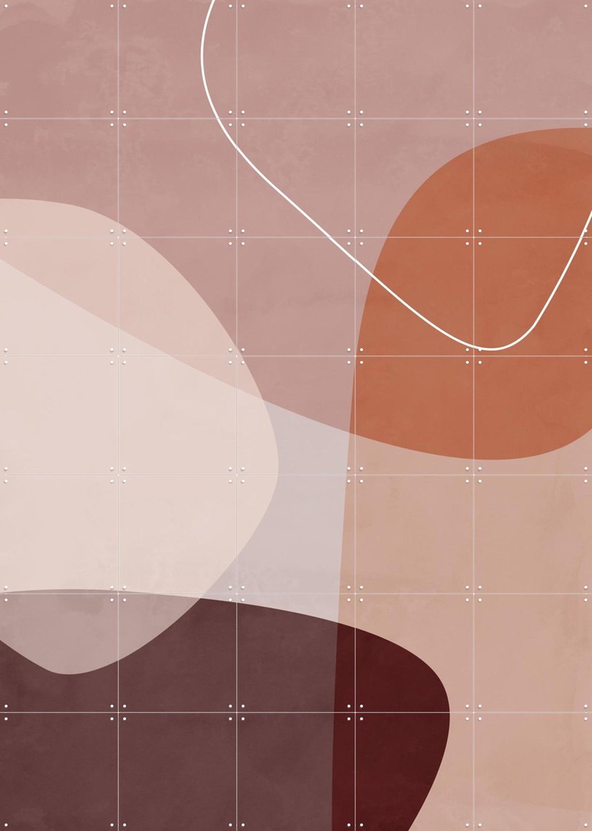 IXXI Graphic 211X, Mareike Böhmer - 100 x 140 cm - Gratis ophangtool - Grote wanddecoratie en posters - Minimalisme, Digitale Kunst, Abstract