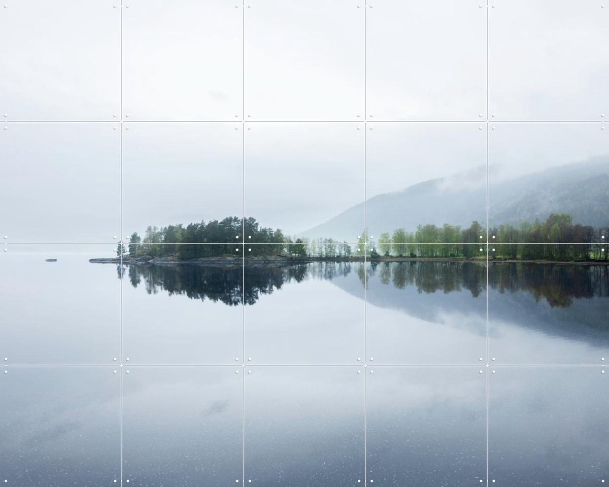 IXXI Scandinavian Silence, Claire Droppert - 100 x 80 cm - Gratis ophangtool - Grote wanddecoratie en posters - Naturalisme, Minimalisme, Fotografie