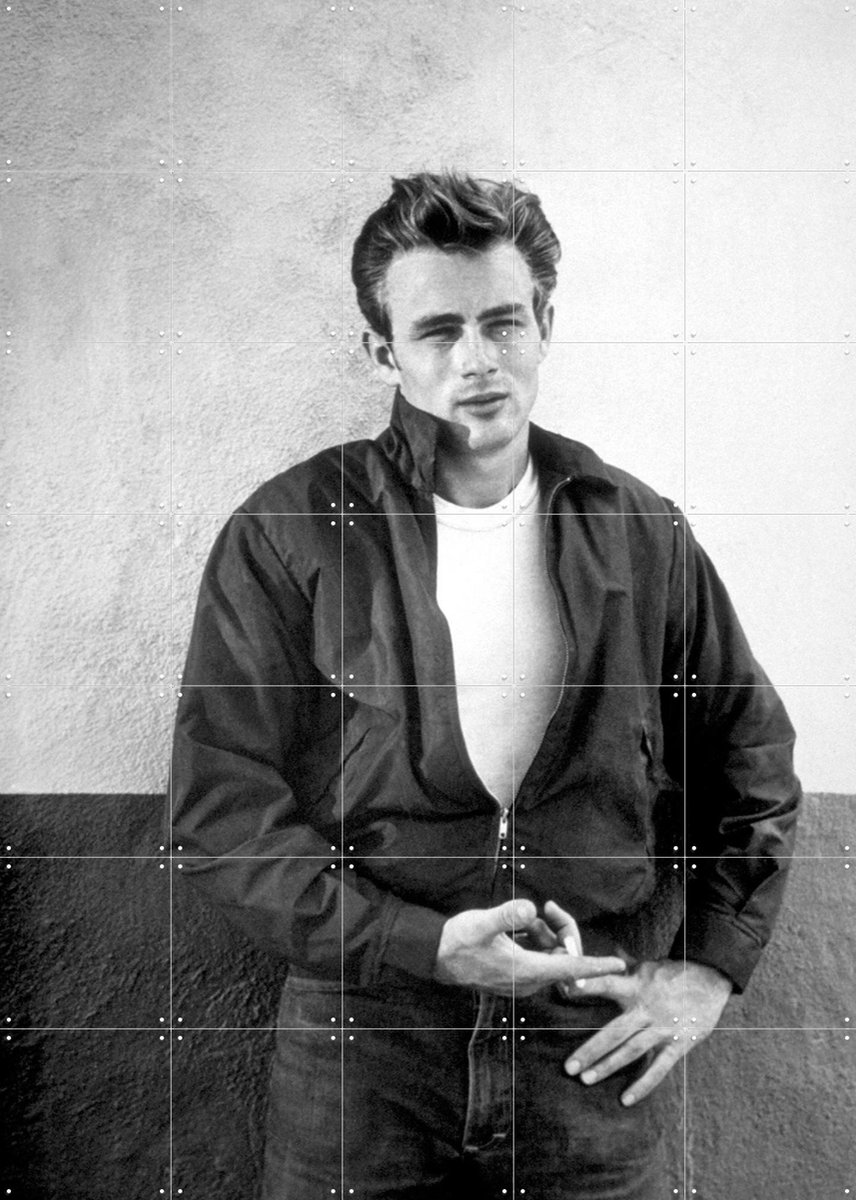 IXXI Rebel without a cause, Bridgeman Images - 100 x 140 cm - Gratis ophangtool - Grote wanddecoratie en posters - Vintage, Fotografie, Woonkamer