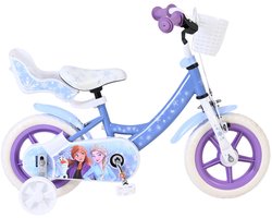 Disney Frozen Kinderfiets - Meisjes - Mag Wheels - 12 inch - Blauw