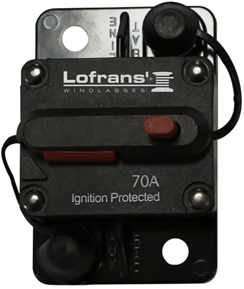 Lofrans' Serie - Thermische Zekering - 120 A - Elektromotorbescherming