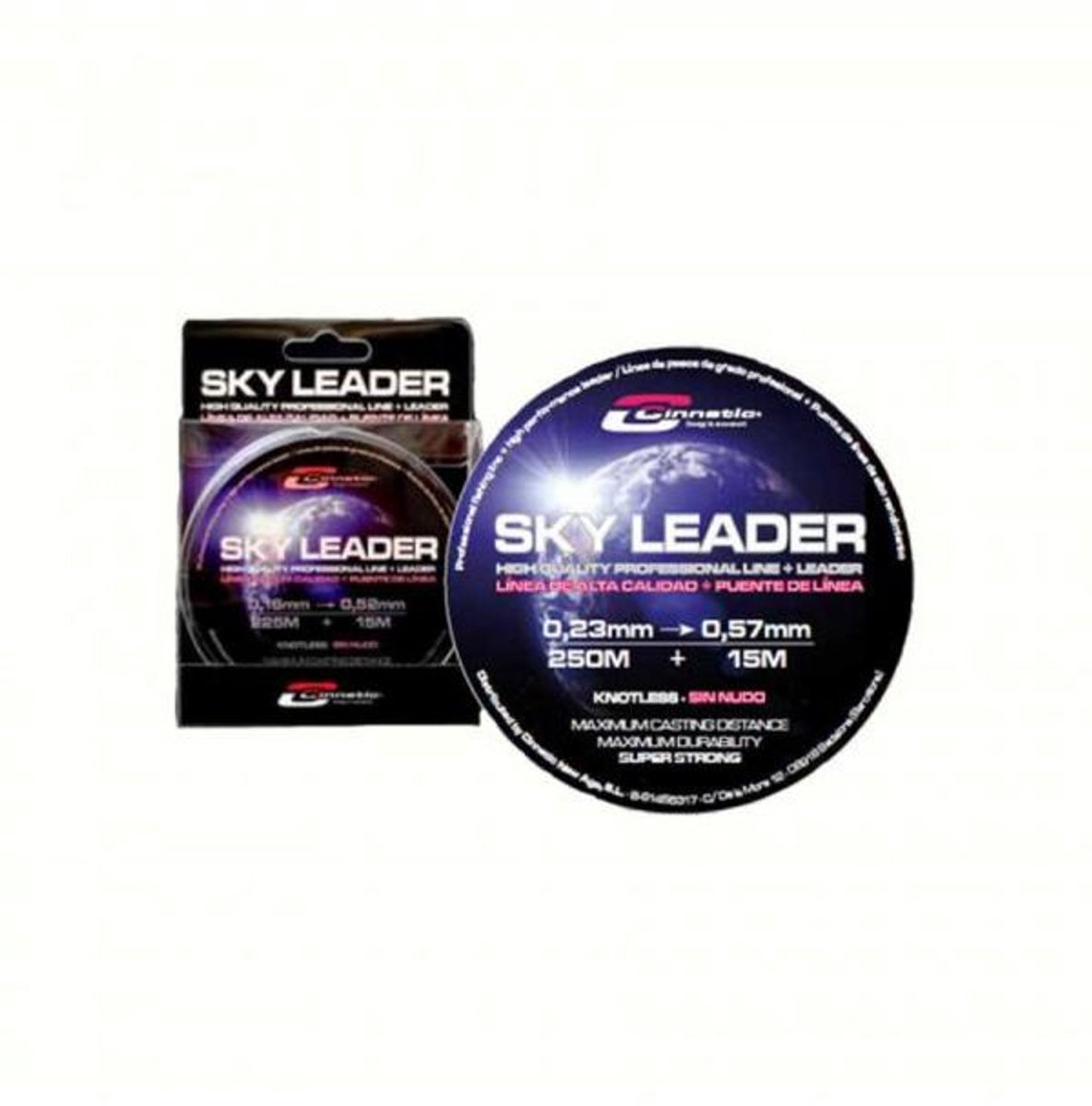 Cinnetic Sky Leader Clear | 250 + 15m 0.30 -> 0.57mm