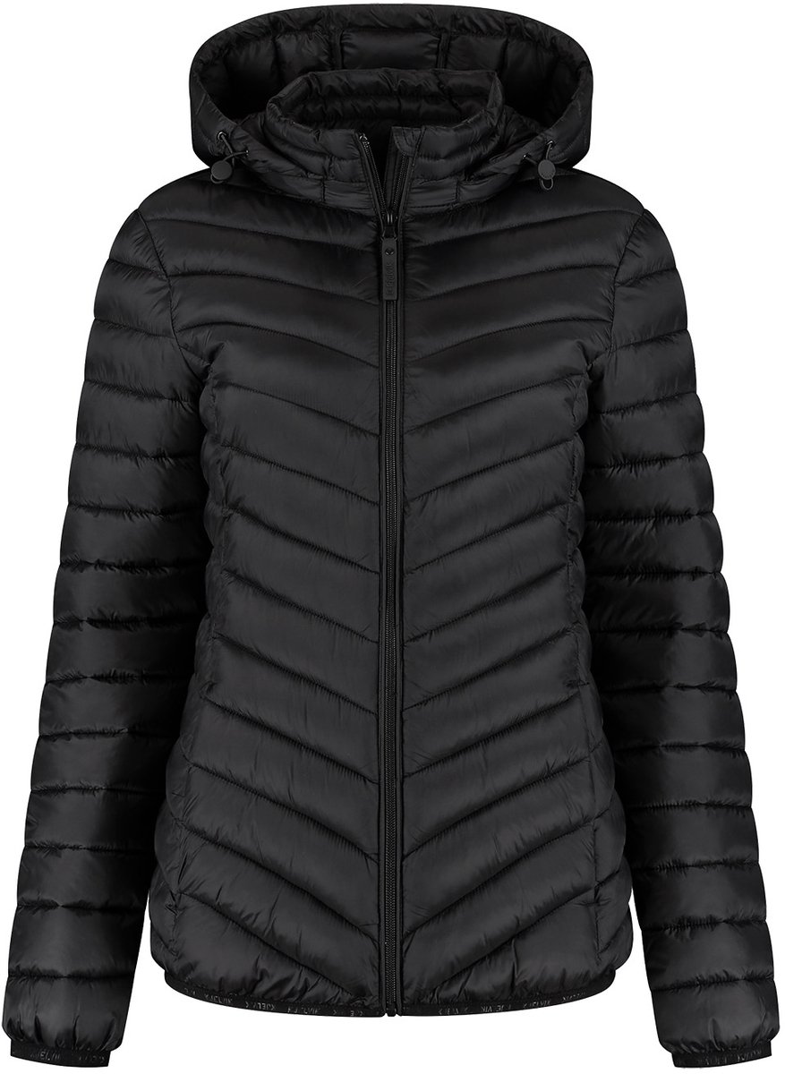 Kjelvik Outdoorjas Sanna Zwart