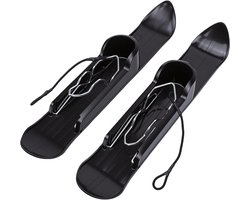 Kinderwagenski's - Sneeuwslee Plank - Winterpret - Universele Pasvorm - 53 cm Lengte - Zwart
