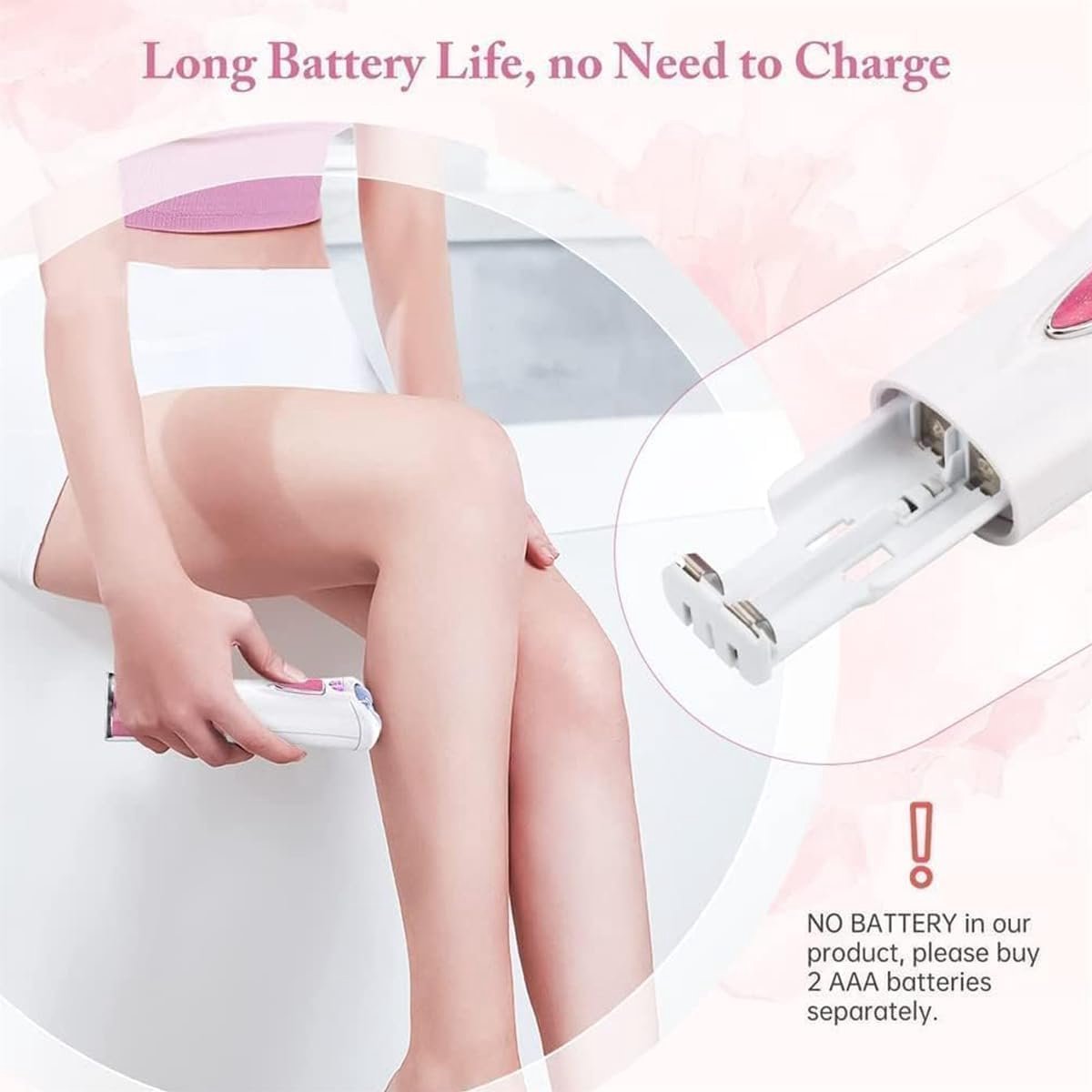 Epilator Gezicht - Gezichts Haarverwijderaar - Gladde Huid - Draadloos Ontwerp - 180g Gewicht - Roze