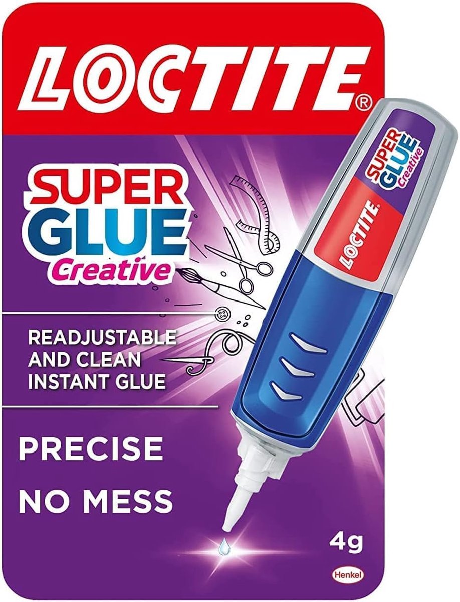 Lijm Stick - Krachtige Lijm - Repareren Knutselen - Oplosmiddelvrij - 37g - Blauw