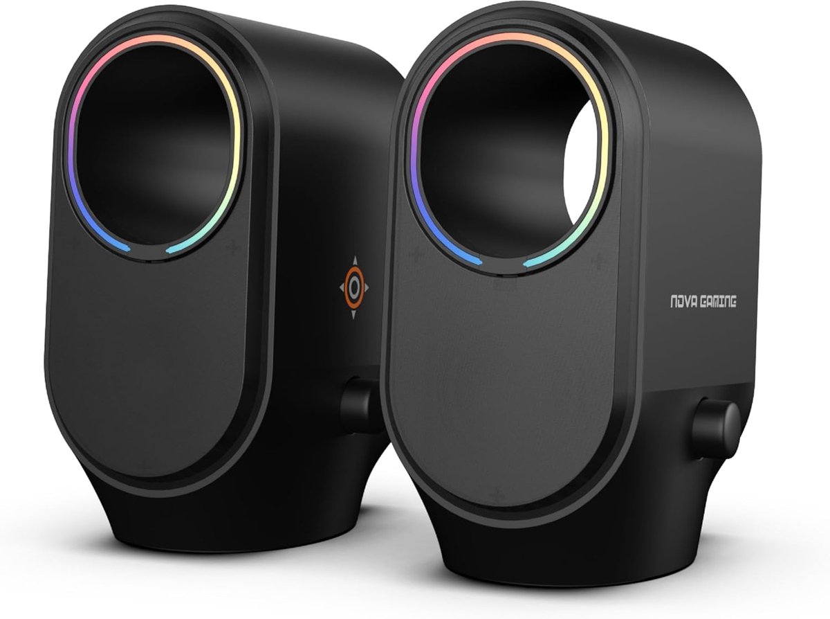 Draadloze Luidspreker - Stereo Geluid - Gaming Audio - Geïntegreerde Ventilatie - 13 x 17.5 x 10 cm