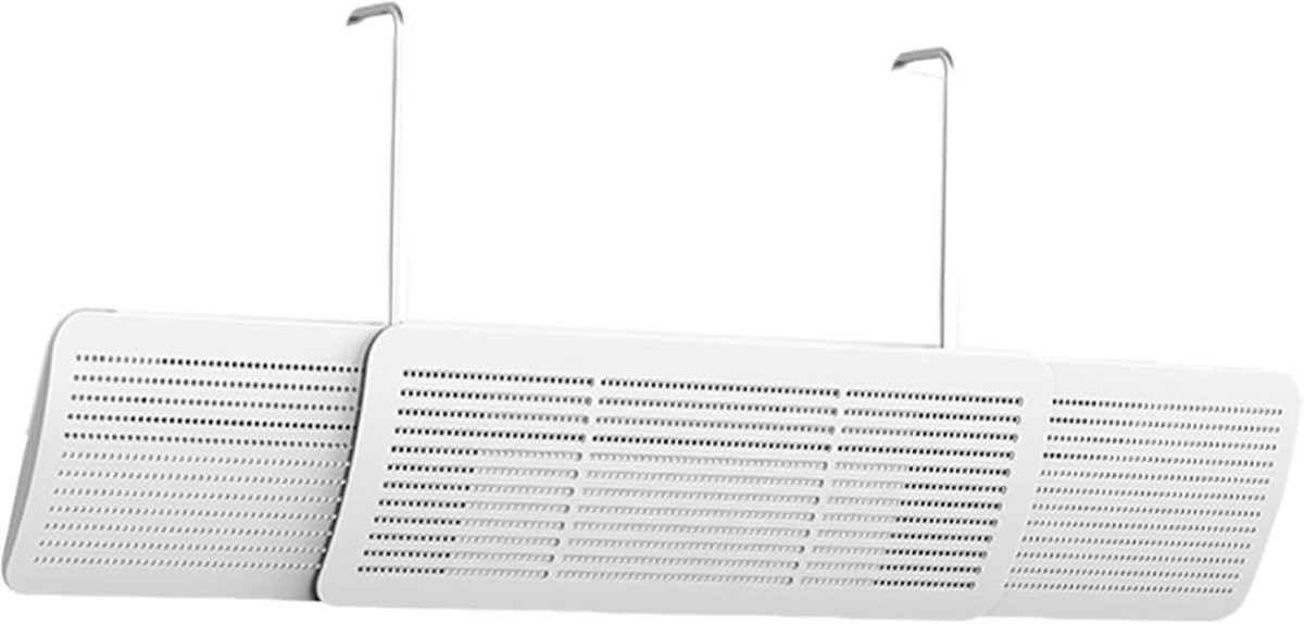Airco Windgeleider - Verstelbaar - Comfortabel Klimaat - Telescopisch Ontwerp - 59-92cm - Wit