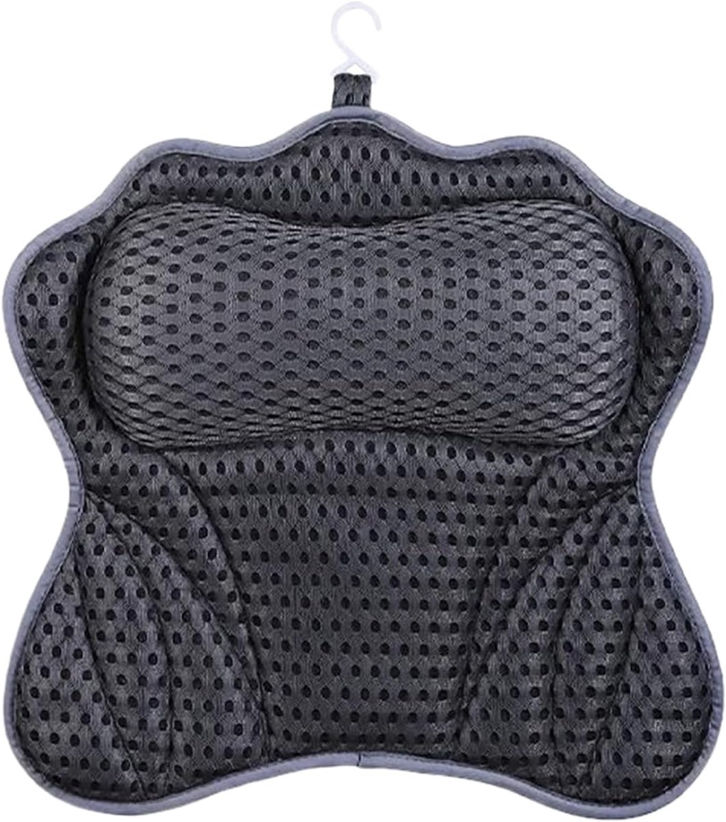 Badkussen - Hoofdsteun Neksteun - Ontspannen Baden - 4D Luchtgaas Materiaal - 47x42cm