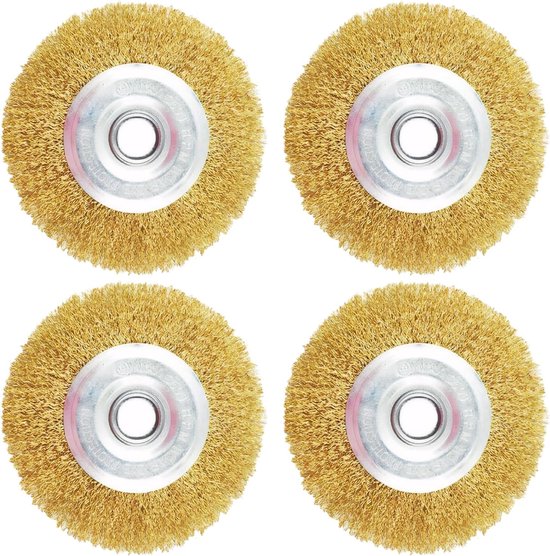 Voegenborstel Set - Onkruidborstel Staal - Nauwkeurig Reinigen - 4 Stuks RVS - 1 cm Breed - Zilverkleurig — afbeelding 2